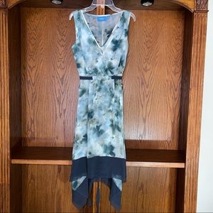 Simply Vera Wang Floral Scarf-like Dress Sz XS